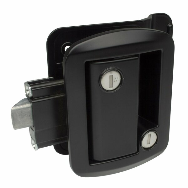 Global Standard Towable RV Entry Door Lock, G3xx keyed, Replaces all standard RV Locks, Black TTL-43610AL-2006-1PK